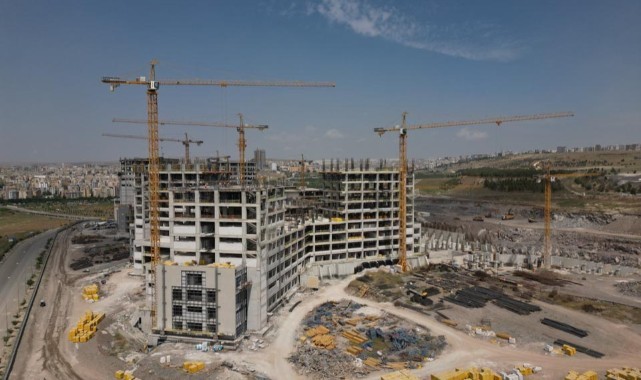 Şanlıurfa Şehir Hastanesi’nin yüzde 41'i tamamlandı