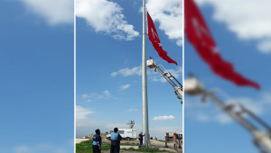 Ceylanpınar Belediyesi'nden Bayrak açıklaması