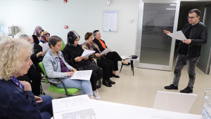 Kanseri yendikten sonra koroda buluştular