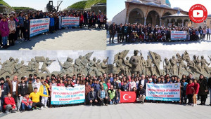 Öğrenciler Çanakkale ruhunu yerinde yaşadı