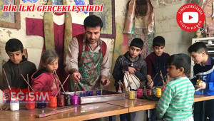 Renklerin suyla dansı sanatında, sınırları aştı
