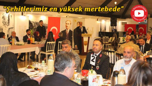 Şehit ve Gazi Aileleri iftarda buluştu