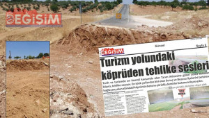 Büyükşehir, yıkılma tehlikesi geçiren köprüyü yıktı