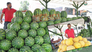 Karpuzun bolluğu alıcıyı da sevindiriyor