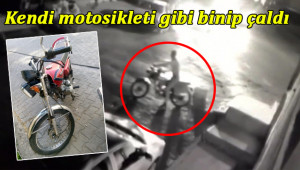 Kendi motoruymuş gibi rahat davrandı