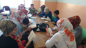 Her gün bir saat kitap okuma etkinliği