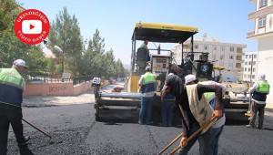 Seyrantepe’de caddeler asfaltlandı