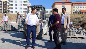 Seyrantepe’de çalışmaları inceledi  