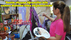'Urfalılar resim sanatına çok uzak'