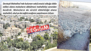 Vakıf arazisinin hizmette kullanılmasını istiyorlar