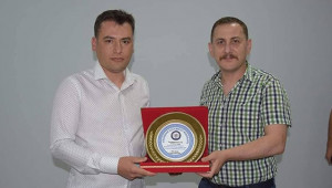 Viranşehir Jandarma Komutanı’na veda yemeği