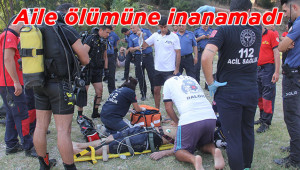 Anne ve baba ölen oğullarına kalp mesajı yaptı