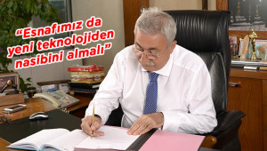 Palandöken: “Teknolojiye direnen ayakta kalamaz”