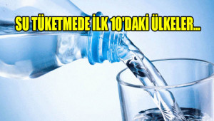 Su tüketmede kaçıncıyız?