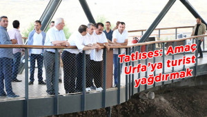 Tatlıses, Göbeklitepe’yi ziyaret etti
