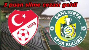TFF'den 8 kulübe 3'er puan silme cezası