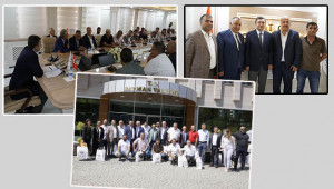 Urfa basınından Batman Valisi'ne ziyaret