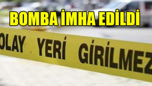 Yol kenarına patlayıcı bırakıldı