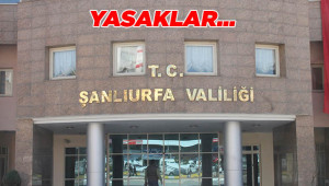 1 ay boyunca etkinlikler yasaklandı