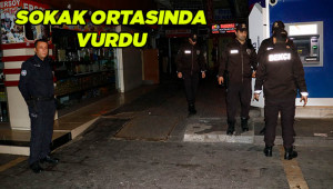 Babasını sokak ortasında tüfekle vurdu