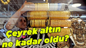 Serbest piyasada altın fiyatları