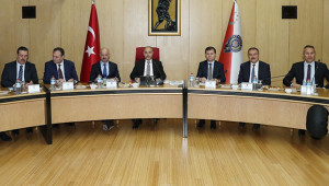 Urfa'daki incelemelerini toplantıda ele aldı