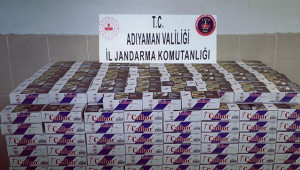 Bandrolsüz makaron ele geçirildi