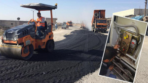 Telabyad'a yol ve elektrik hizmeti götürülüyor