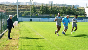 Trabzonspor'da Mikel, Onazi ve Ekuban Özel Çalıştı