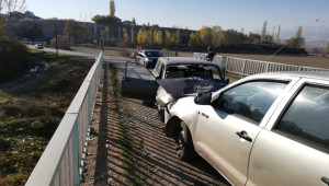 Trafik Kazası; 3 yaralı