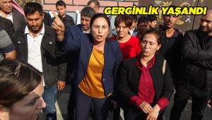 Vekil Sürücü belediyeye girmek istedi