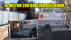 250 ton sahte ve kaçak içki yakalandı