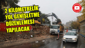 Açıksu caddesinde çalışma başladı
