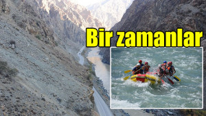 En hızlı akan nehir, göle döndü
