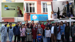 HRÜ’lü öğrenciler kente renk katıyor