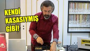 İhtiyacı olan, masanın üzerinden alıyor