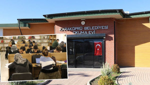 Karaköprü’de okuma evlerine yoğun ilgi