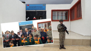 Karargah olarak kullanılan okul eğitime açılacak