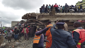 Kenya'da 6 katlı bina çöktü