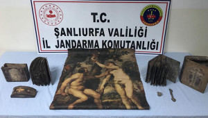 Roma dönemine ait eserler ele geçirildi