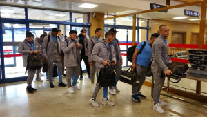 Trabzonspor, Basel maçı için İsviçre’ye gitti