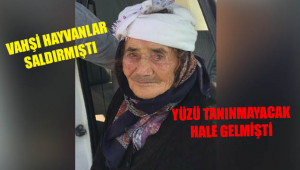 Yüzü paramparça olan yaşlı kadın öldü