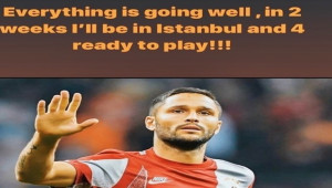 Andone’den taraftara mesaj: “2 haftaya geliyorum”