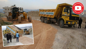 Bozulan yolların bakım ve onarımı yapıldı