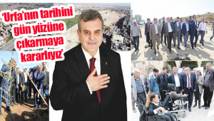 ‘Çalışmalar bittiğinde vatandaşlar bize dua edecek’