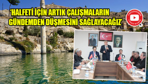 Halfeti için yol haritası belirlendi