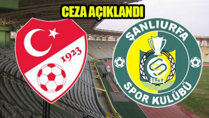 Şanlıurfaspor’a para cezası verildi