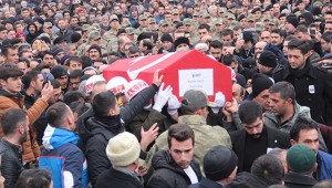 Şehit Kaya son yolculuğuna uğurlandı