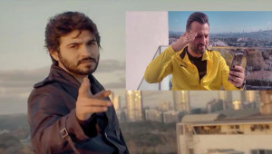 Ünlü teknik direktör müzik klipinde rol aldı