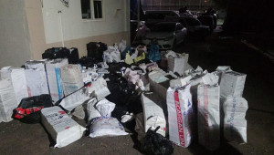 38 bin 110 paket kaçak sigara ele geçirildi